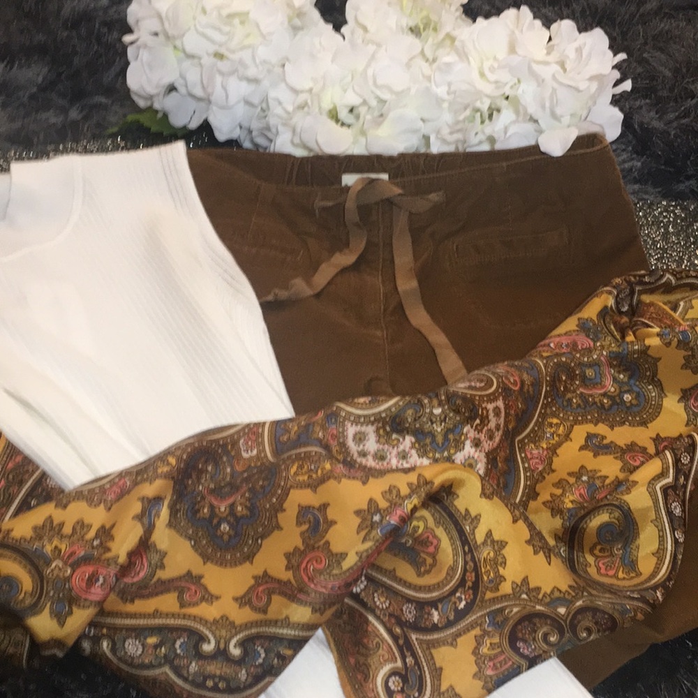 J Jill Brown Corduroy Pants - Picture 4 of 8